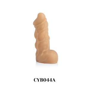 Prótesis em CyberSkin Articulado Big Boss 18,5x5cm com escroto/ CYB044A