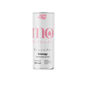 Energético Funcional Revoada MO Molhada 355ml Sabor Guaraná, Maca Peruana y Vitaminas Pepper Blend
